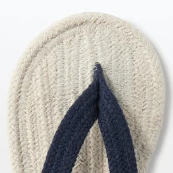 Hot Muji Chanclas de estar por casa de mezcla de algodón