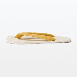 Hot Muji Chanclas de estar por casa de mezcla de algodón