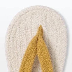 Hot Muji Chanclas de estar por casa de mezcla de algodón