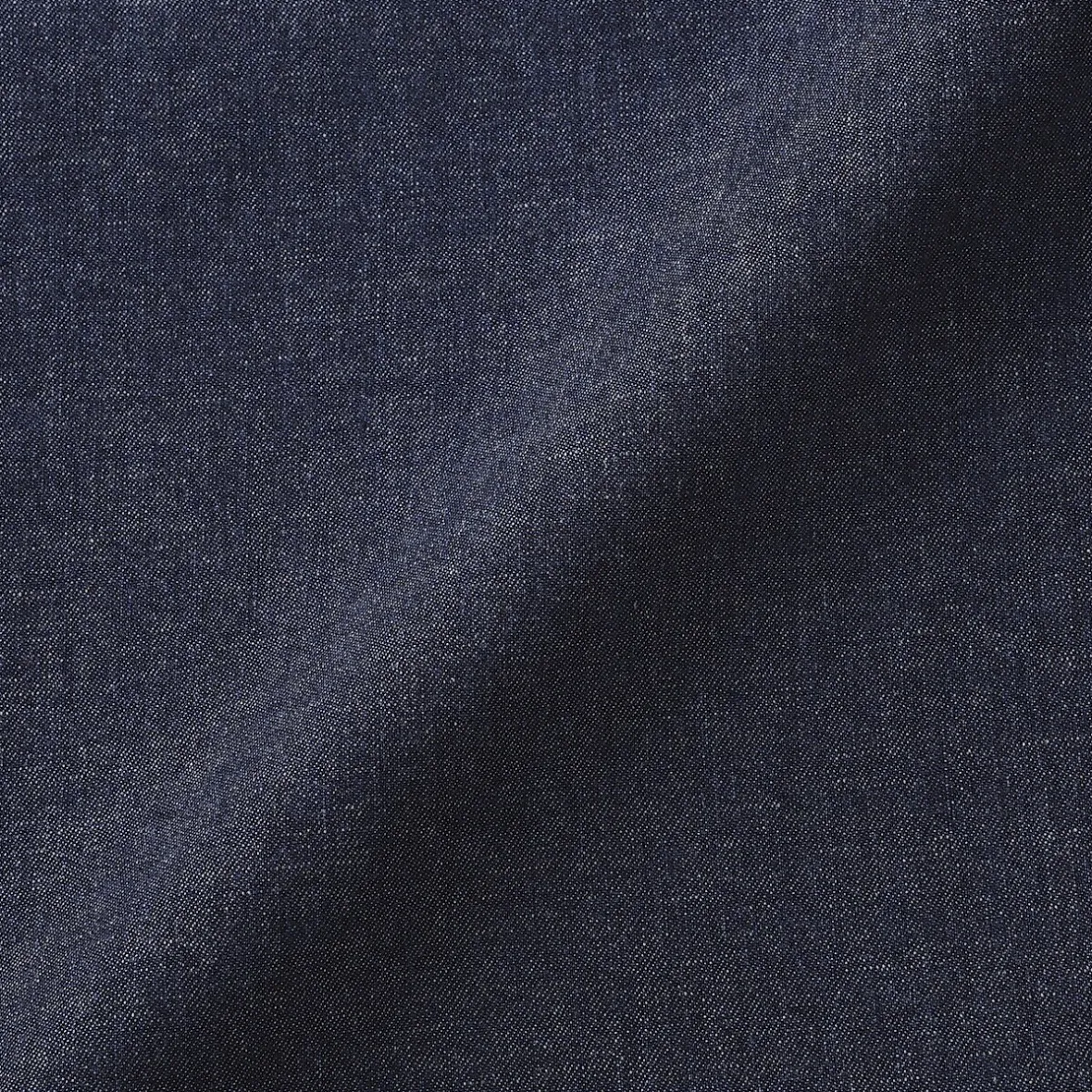 New Muji Chaqueta camisera ligera de tejido vaquero y mezcla de kapok para mujer Azul Marino Oscuro