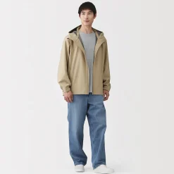 Best Muji Chaqueta con capucha impermeable para hombre