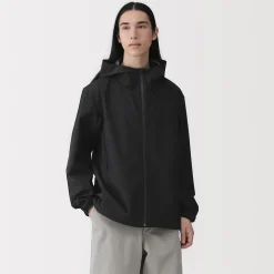 Best Muji Chaqueta con capucha impermeable para hombre