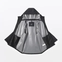 Best Muji Chaqueta con capucha impermeable para hombre