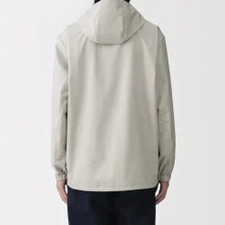 Best Muji Chaqueta con capucha impermeable para hombre