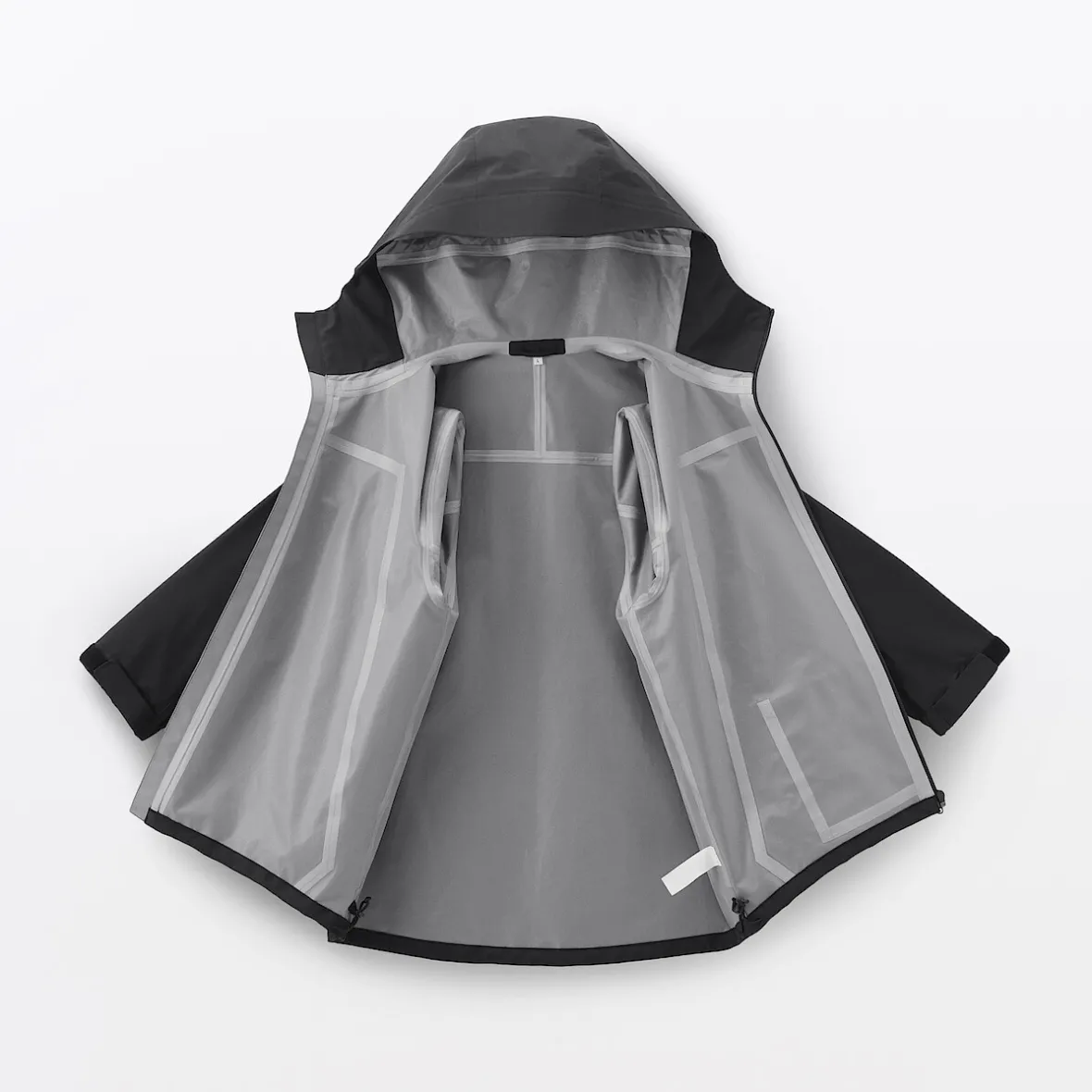 Clearance Muji Chaqueta con capucha repelente al agua y transpirable para hombre