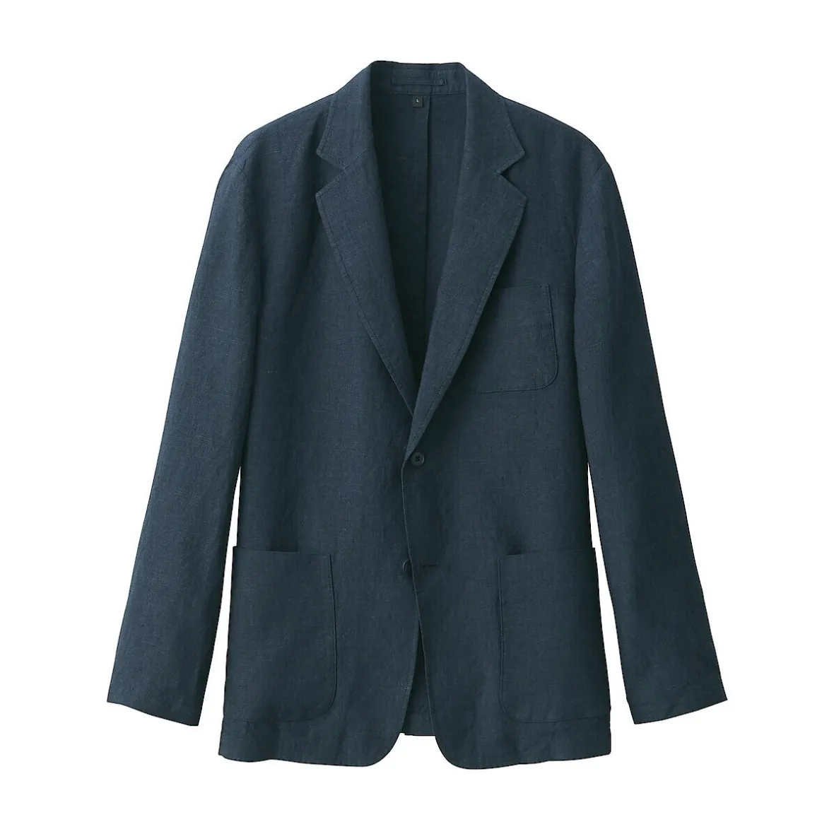 Clearance Muji Chaqueta de lino para hombre