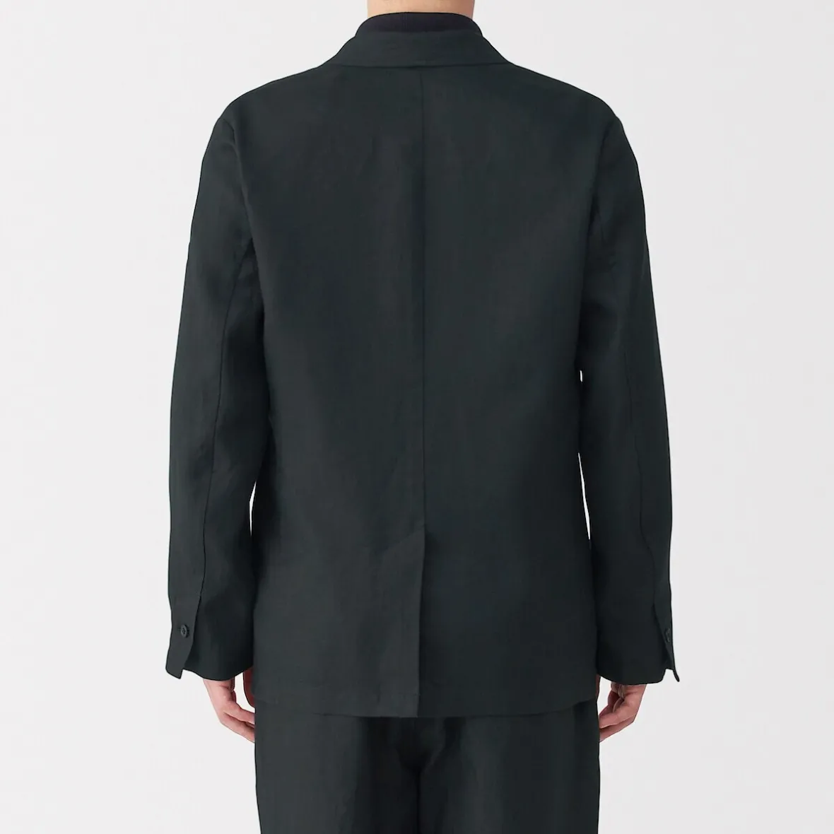 Clearance Muji Chaqueta de lino para hombre