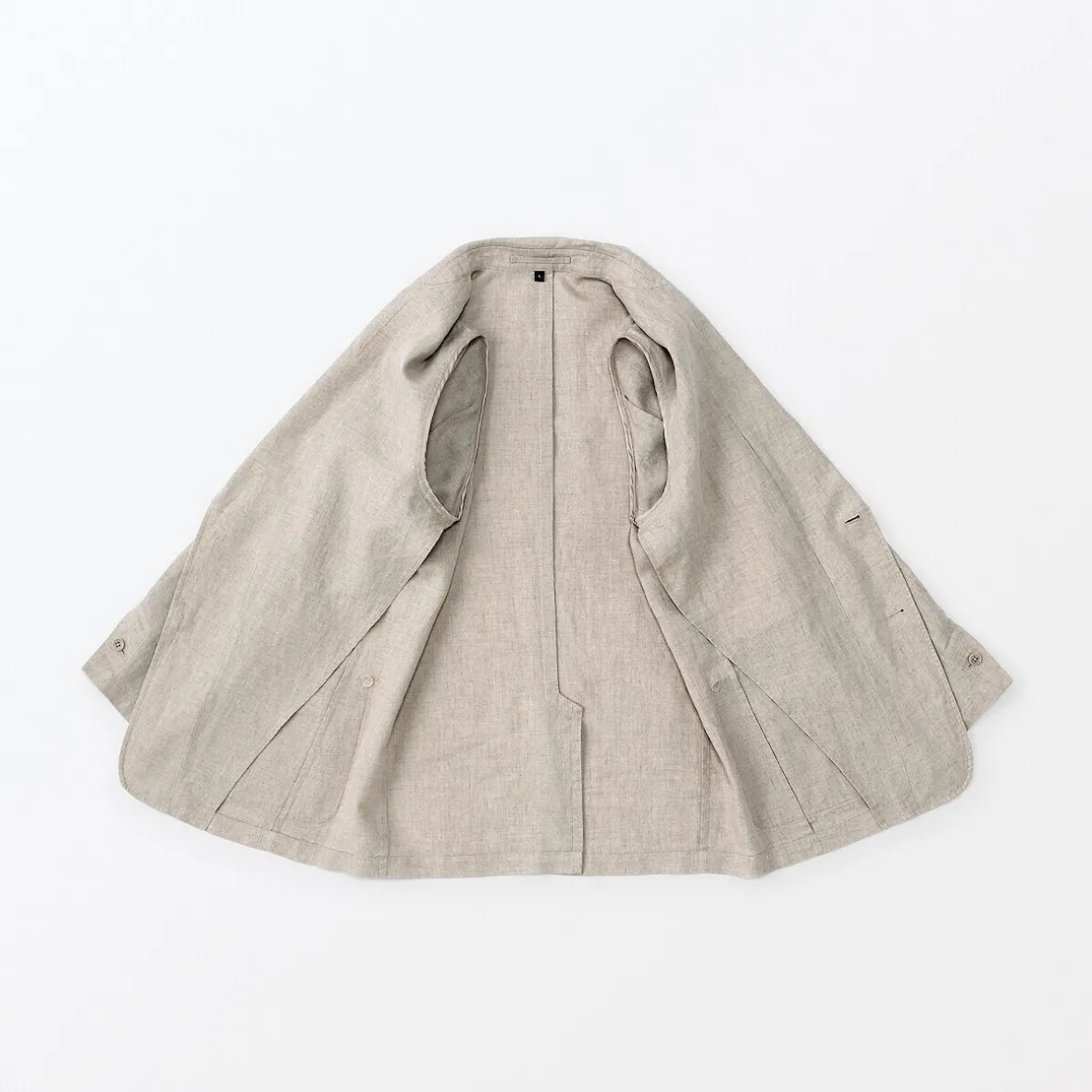 Clearance Muji Chaqueta de lino para hombre