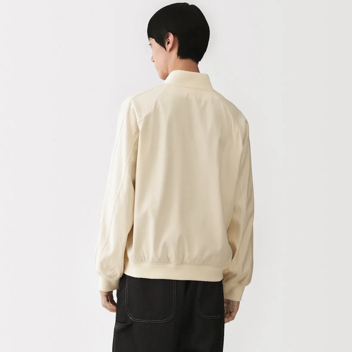 Discount Muji Chaqueta de mezcla de rayón para hombre