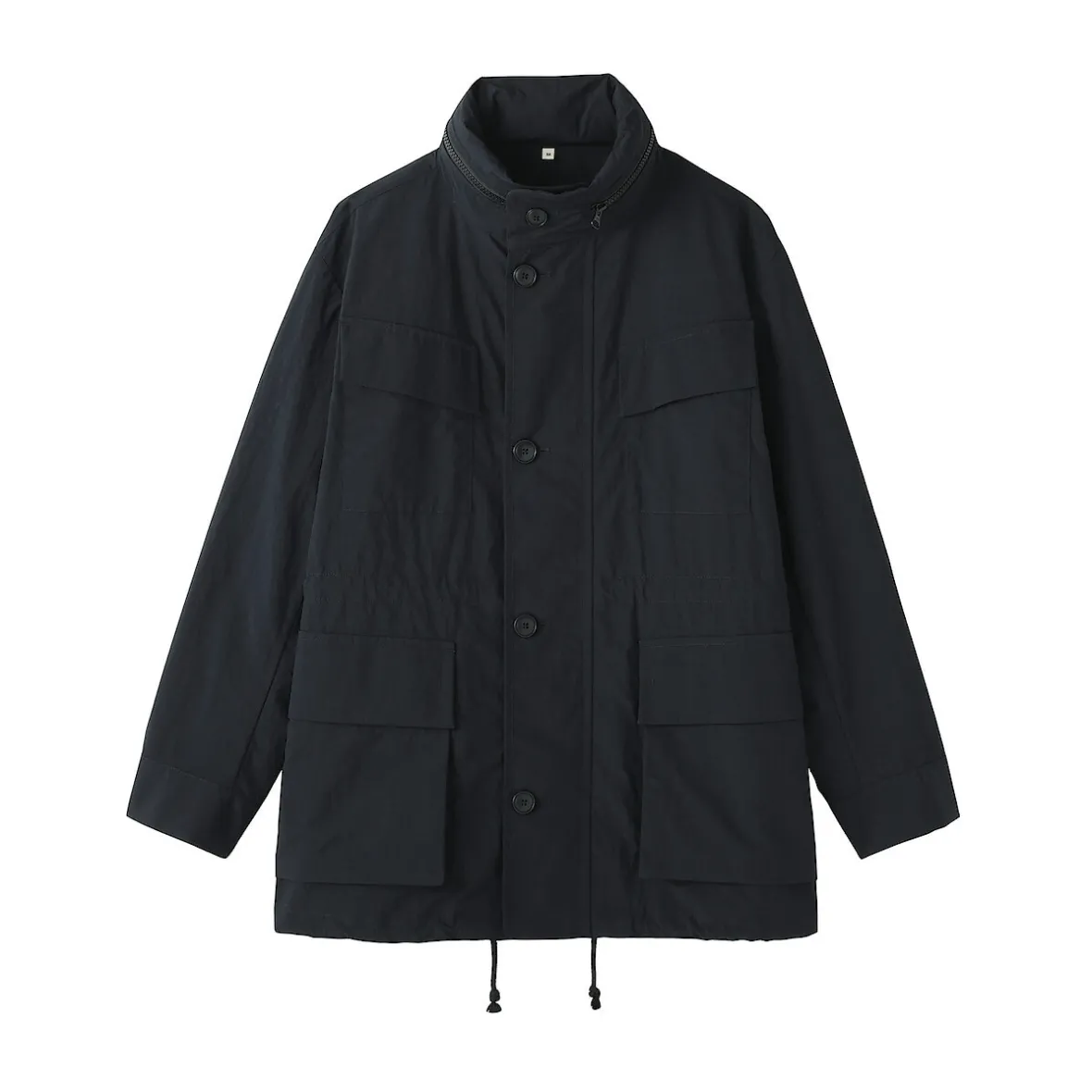 Outlet Muji Chaqueta utilitaria de nailon con tinte natural para mujer