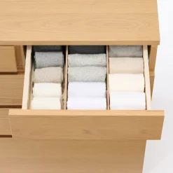 Clearance Muji Cómoda de roble