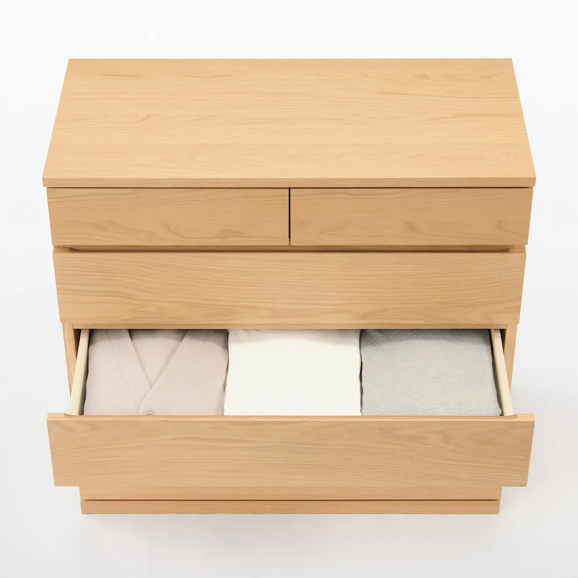 Clearance Muji Cómoda de roble