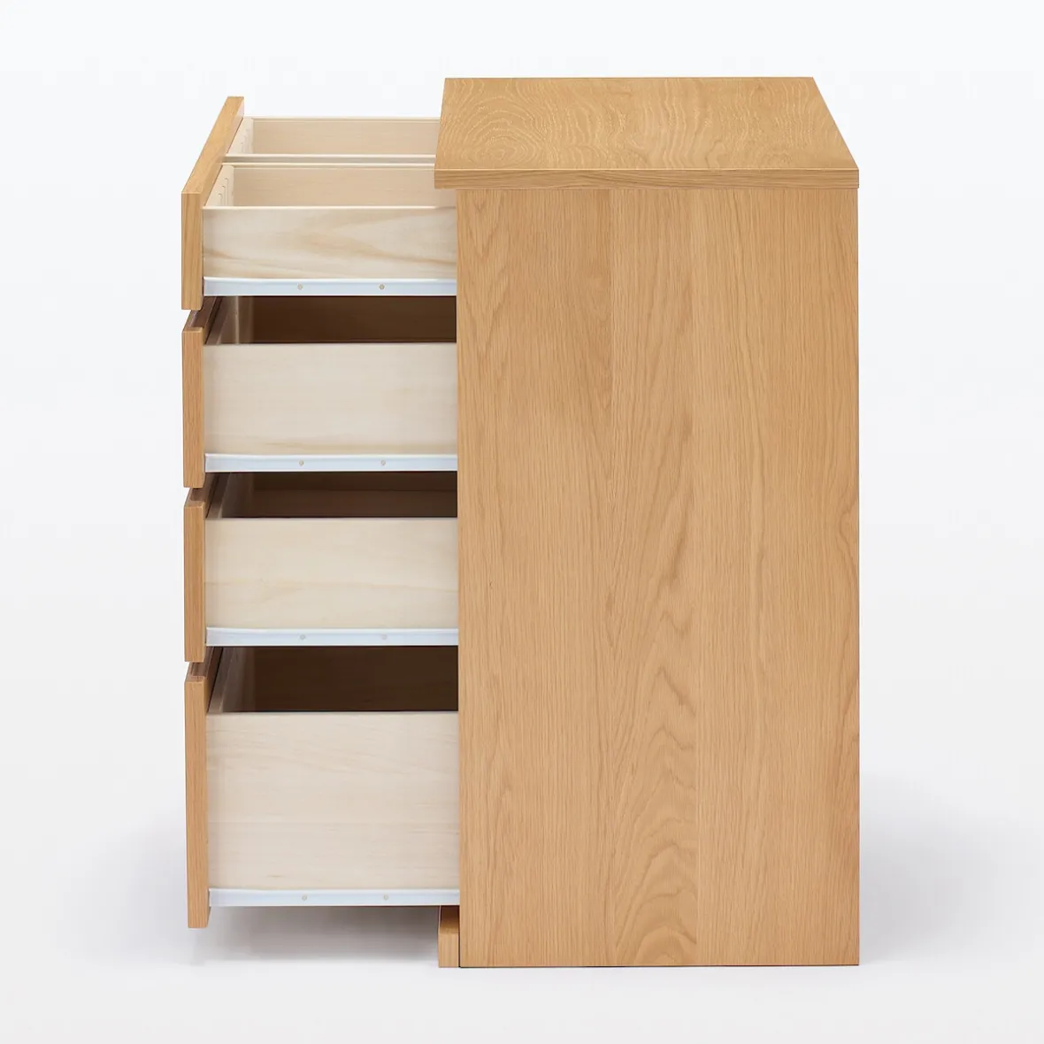 Clearance Muji Cómoda de roble