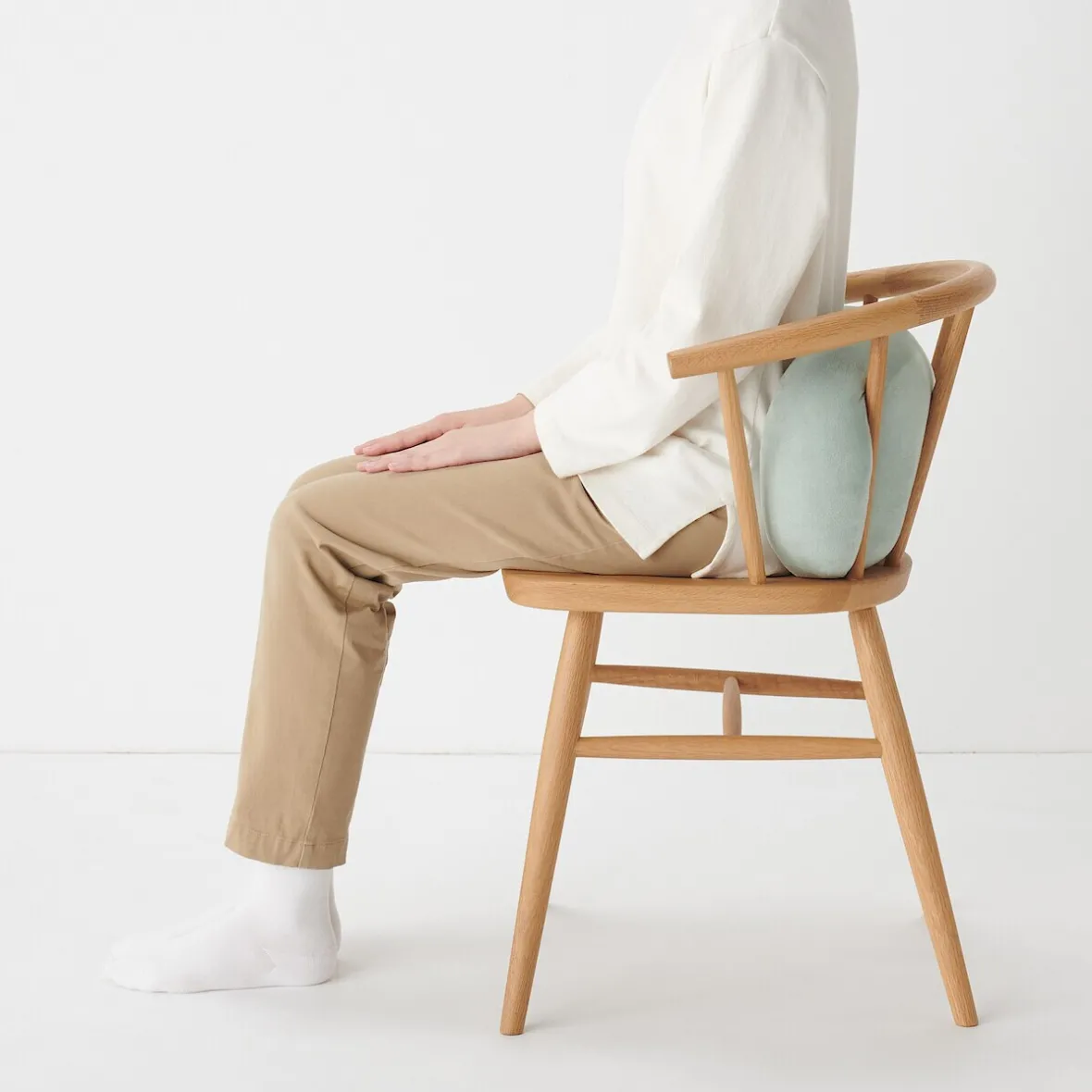 Outlet Muji Cojín suave “Mochi” Mini