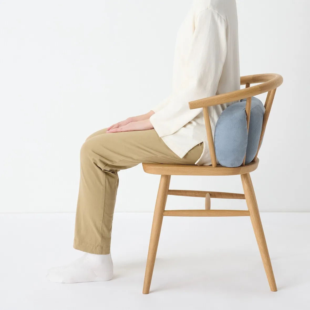 Outlet Muji Cojín suave “Mochi” Mini