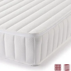 Muji Colchón de muelles ensacados estándar con soporte firme ‐ King