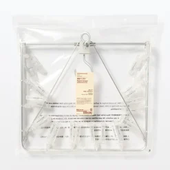 New Muji Colgador Cuadrado de Aluminio Forma de Marco 26 Clavijas