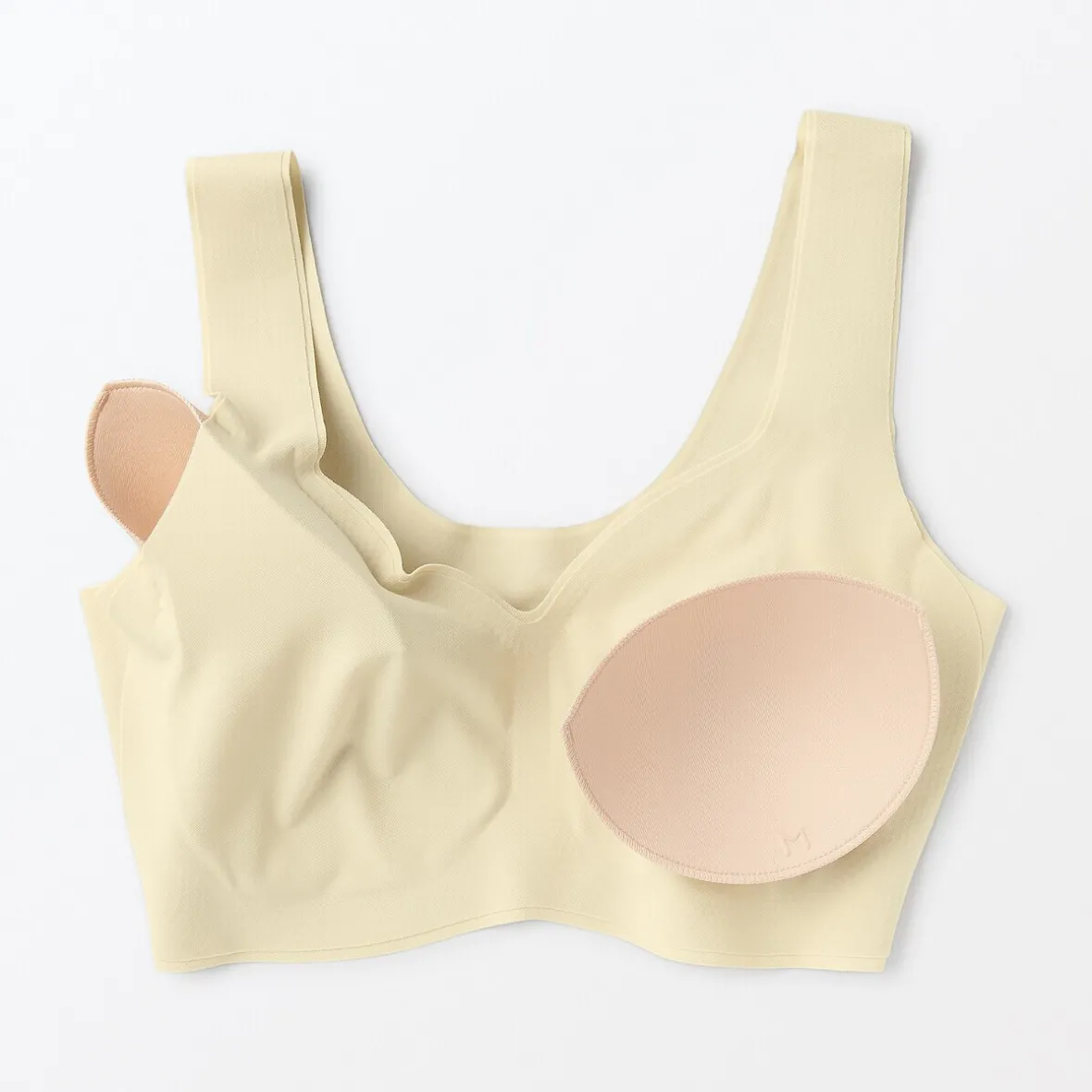 Outlet Muji Complete Seamless Padded Bra