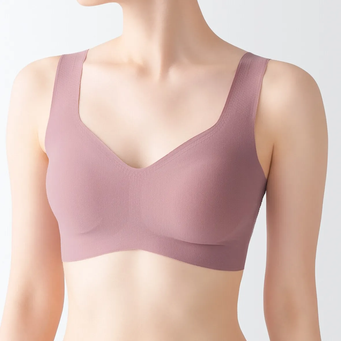 Outlet Muji Complete Seamless Padded Bra
