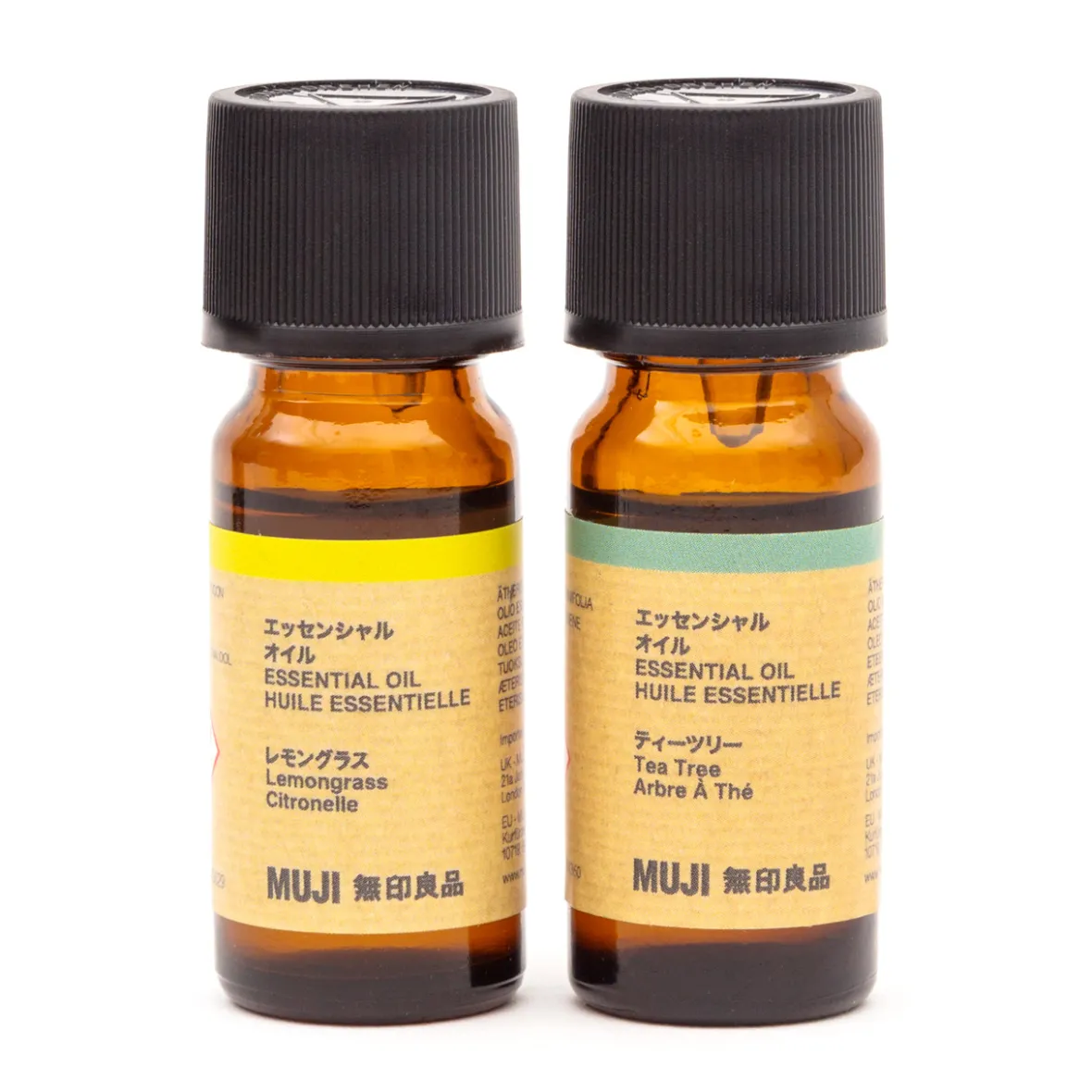 New Muji Conjunto aceites esenciales revitalizantes (Cítricos)