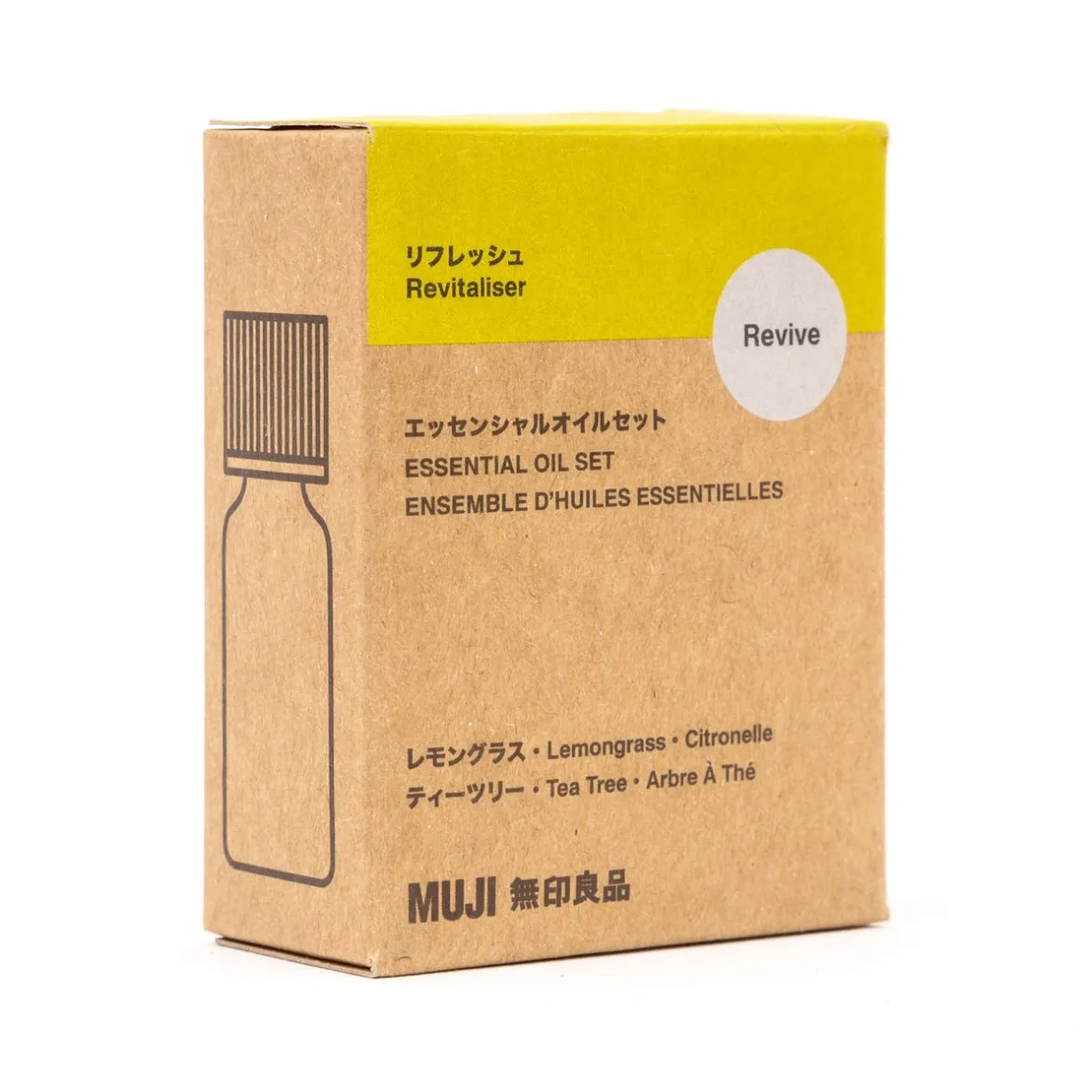New Muji Conjunto aceites esenciales revitalizantes (Cítricos)