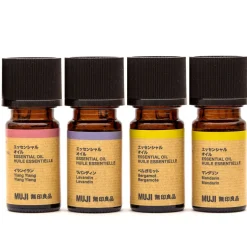 Best Muji Conjunto de 4 aceites esenciales curativos de 5ml
