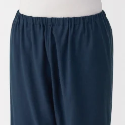 Clearance Muji Conjunto de pijama de manga larga de gasa doble para mujer