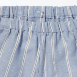 Clearance Muji Conjunto de pijama de manga larga de gasa doble para mujer