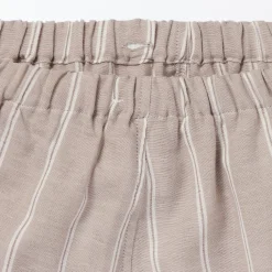 Clearance Muji Conjunto de pijama de manga larga de gasa doble para mujer