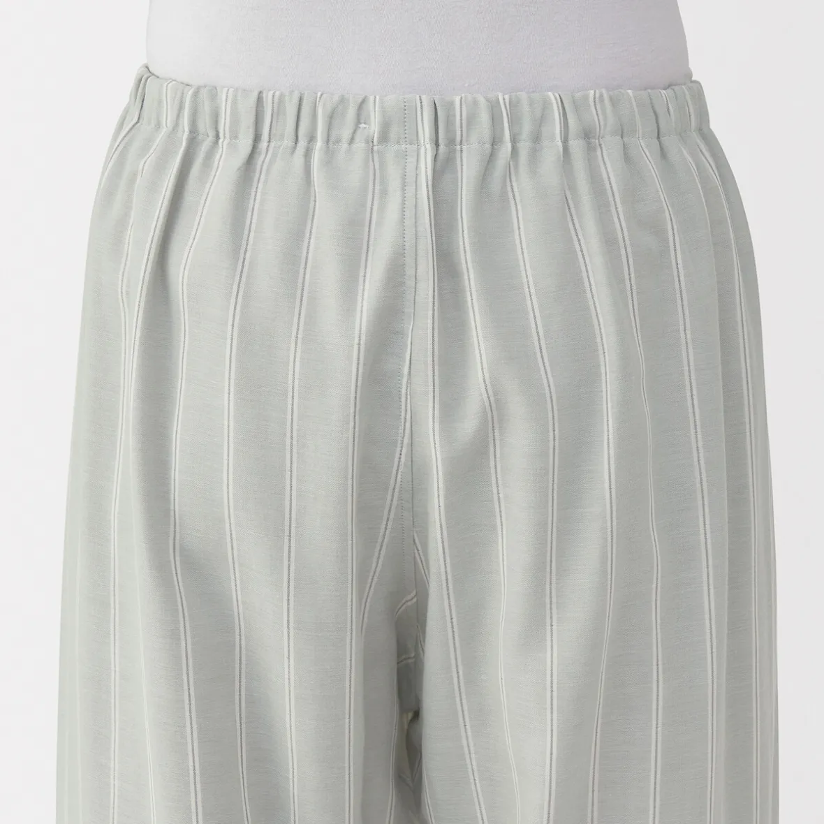 Muji Conjunto de pijama de manga larga de gasa doble para hombre