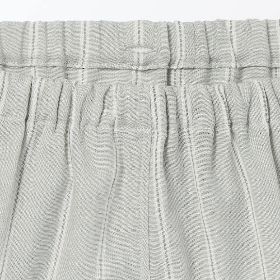 Muji Conjunto de pijama de manga larga de gasa doble para hombre