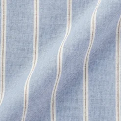 Muji Conjunto de pijama de manga larga de gasa doble para hombre