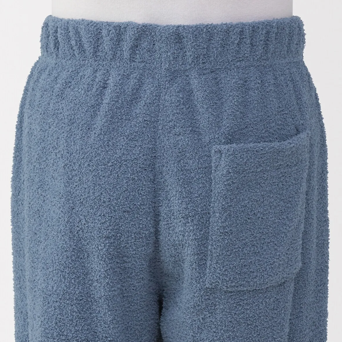 Sale Muji Conjunto de pijama forro polar texturizado de manga larga para hombre