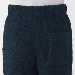 Sale Muji Conjunto de pijama forro polar texturizado de manga larga para hombre