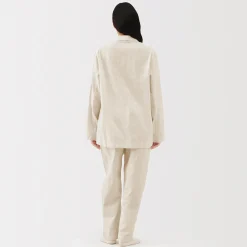 Muji Conjunto de pijama unisex Khadi tejido a mano