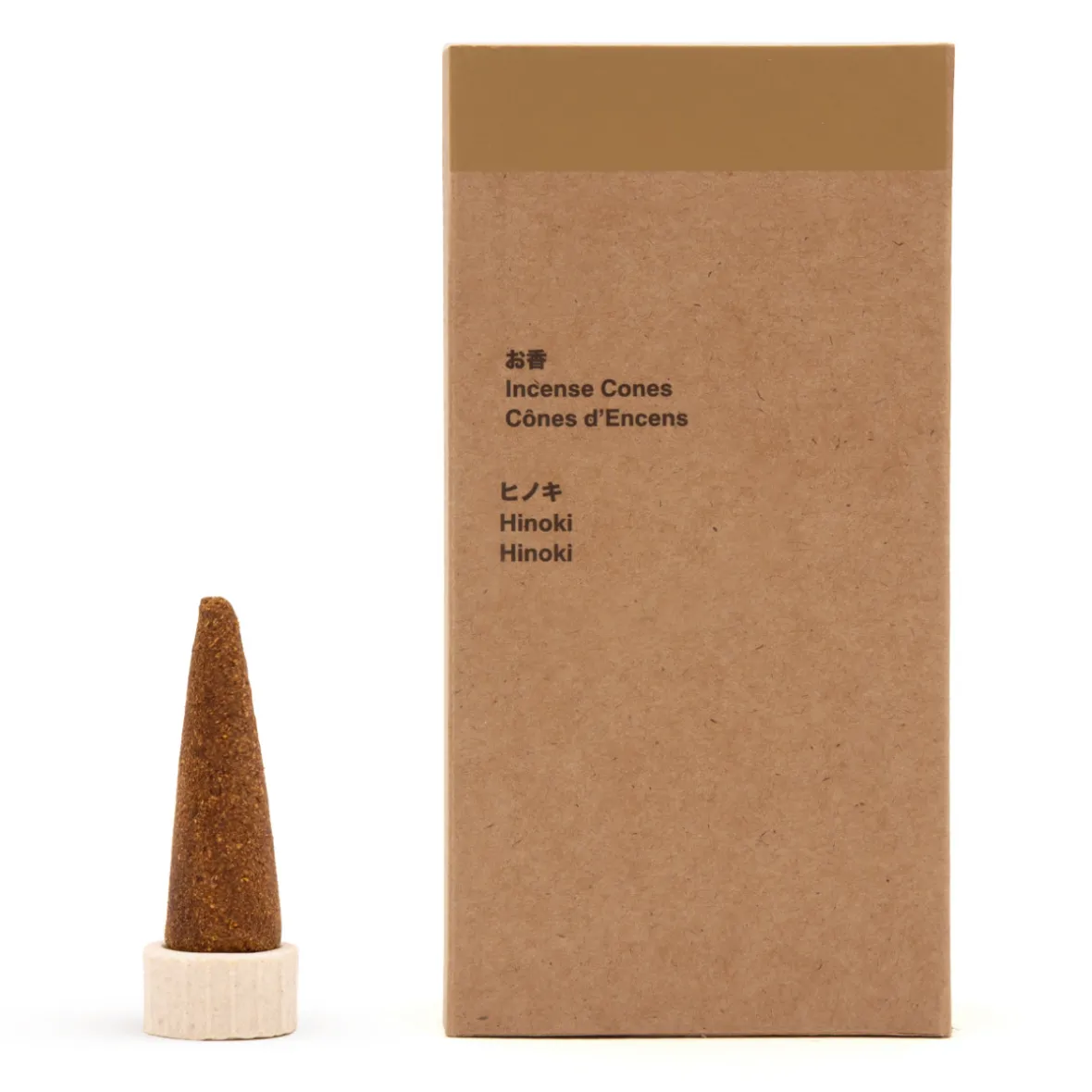 Best Muji Conos de incienso de hinoki - Lote de 20