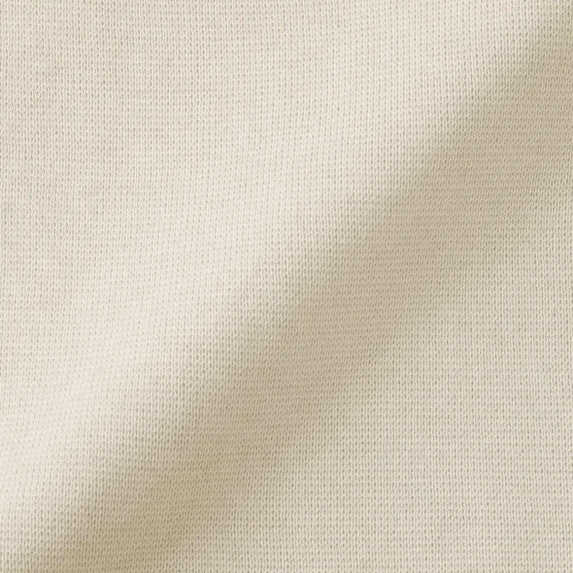 Outlet Muji Cárdigan con cremallera y cuello de canalé de punto milano de algodón para hombre