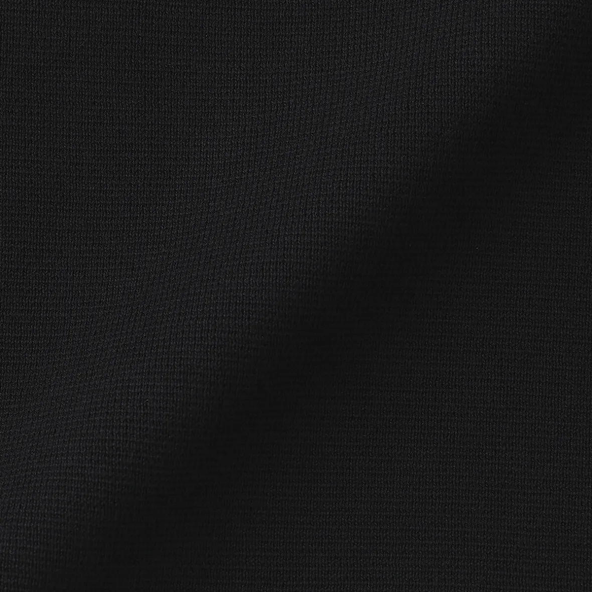 Outlet Muji Cárdigan con cremallera y cuello de canalé de punto milano de algodón para hombre