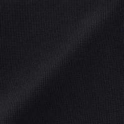 Clearance Muji Cárdigan de punto de algodón y tejido waffle con cuello redondo para mujer