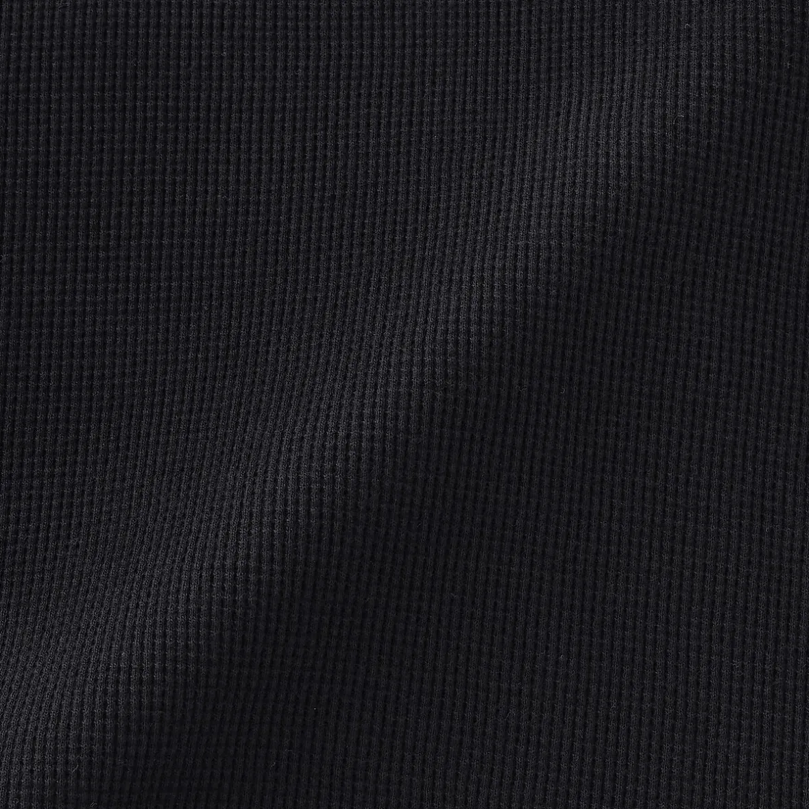 Clearance Muji Cárdigan de punto de algodón y tejido waffle con cuello redondo para mujer