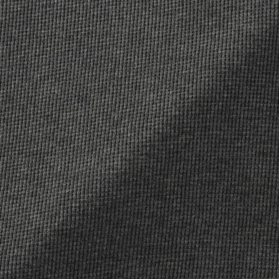 Clearance Muji Cárdigan de punto de algodón y tejido waffle con cuello redondo para mujer