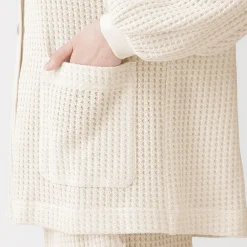 Online Muji Cárdigan largo de punto suelto para mujer