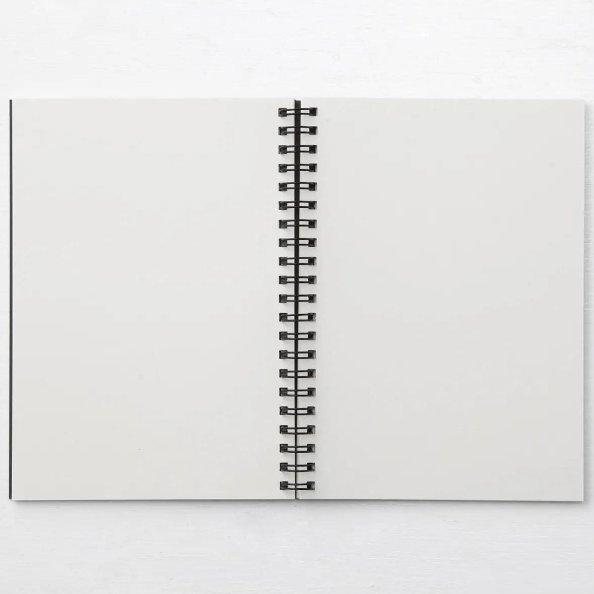 Hot Muji Cuaderno de doble alambre de papel reciclado