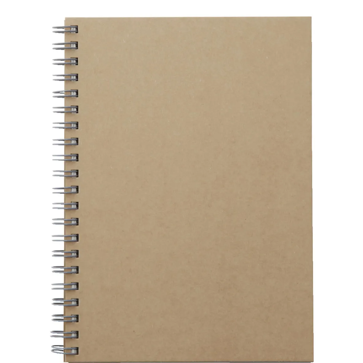 Hot Muji Cuaderno de doble alambre de papel reciclado