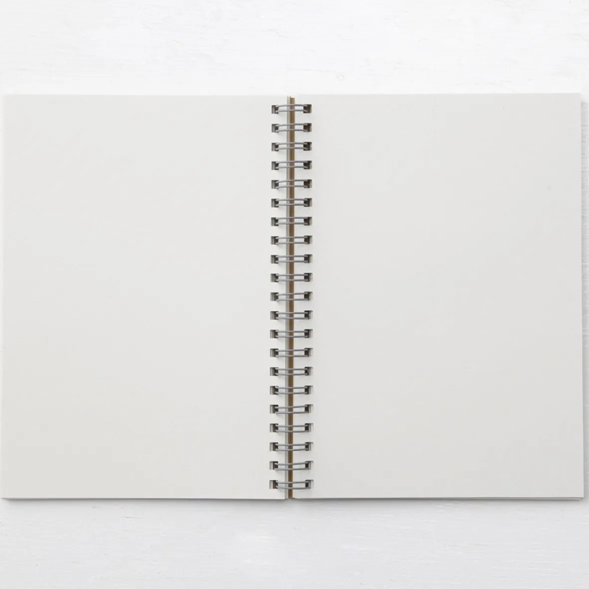 Hot Muji Cuaderno de doble alambre de papel reciclado