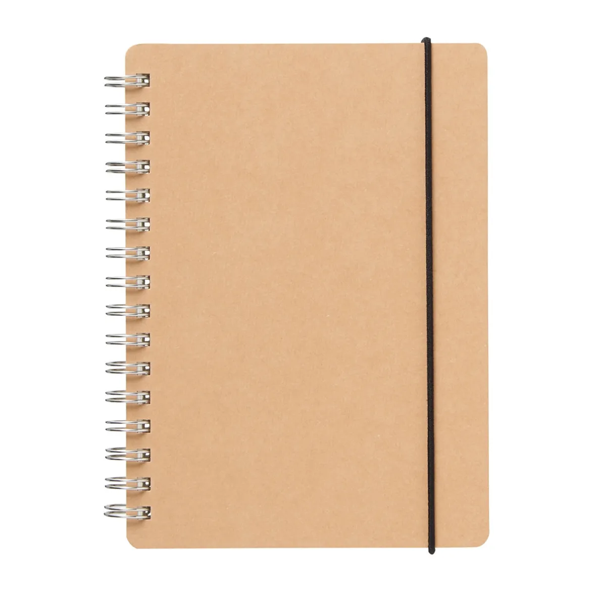 Clearance Muji Cuaderno de doble anillo de papel de alta calidad con cuadrícula de puntos A6