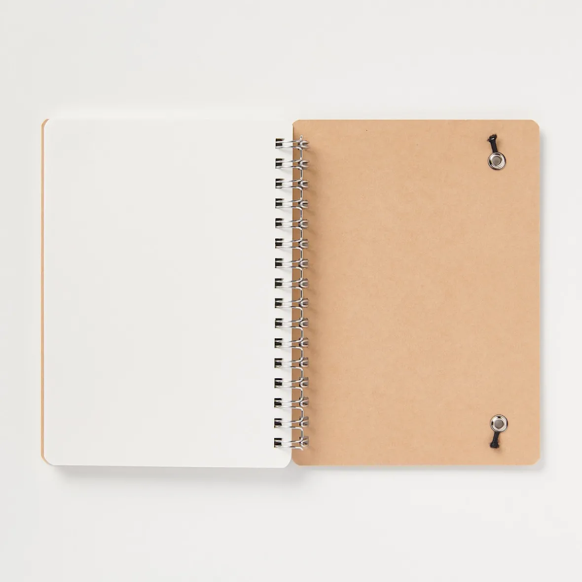 Clearance Muji Cuaderno de doble anillo de papel de alta calidad con cuadrícula de puntos A6