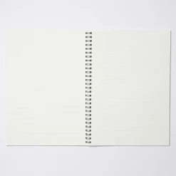 Outlet Muji Cuaderno de espiral a rayas B5