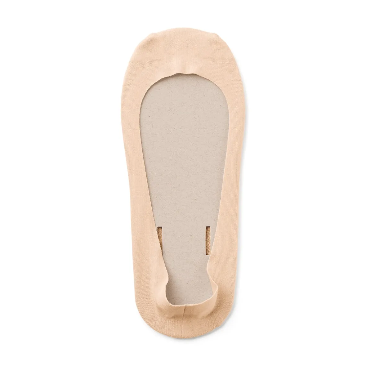 Muji Cubrepiés bajo con agarre en el talon (mujer)