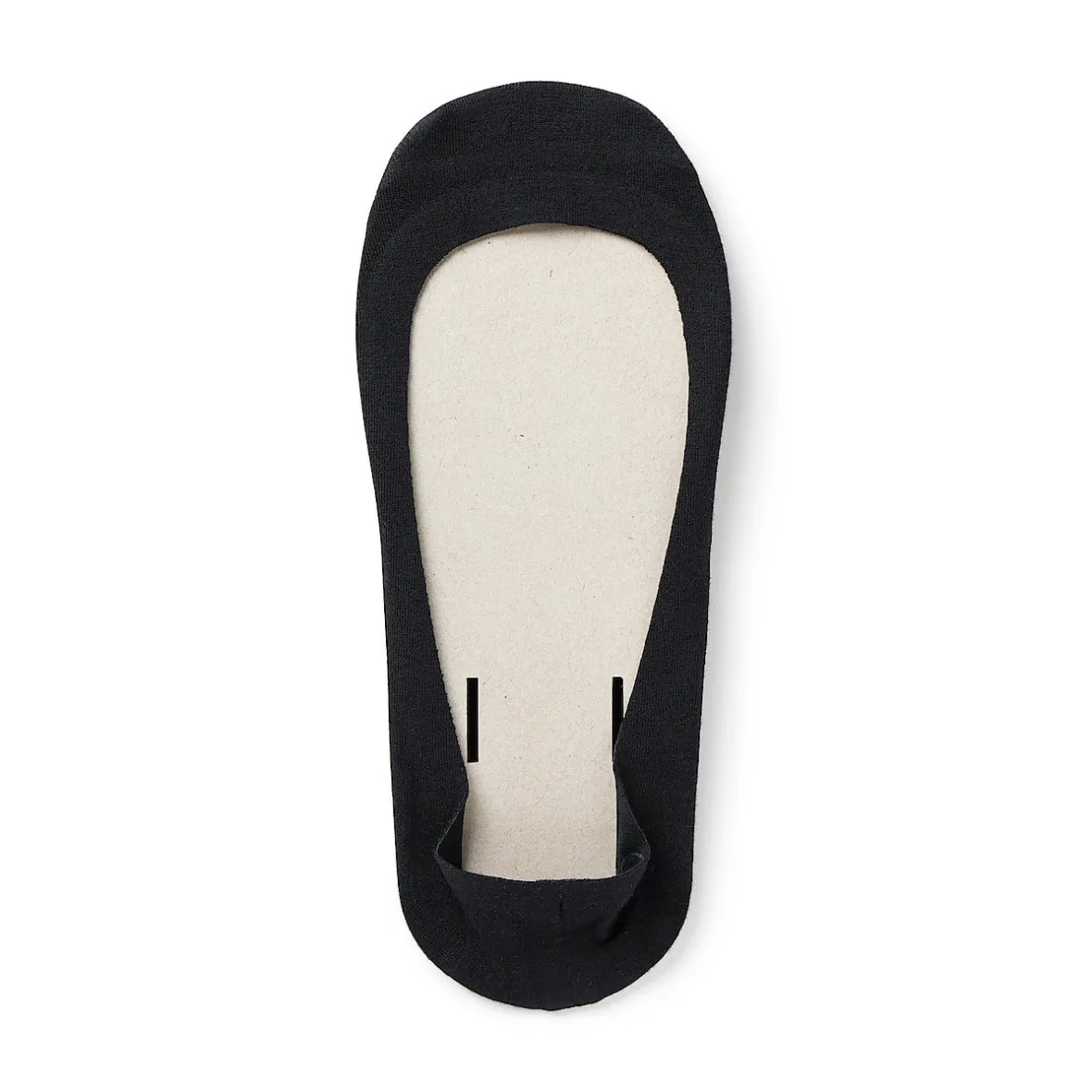 Muji Cubrepiés bajo con agarre en el talon (mujer)